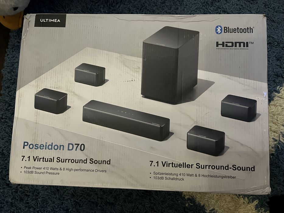 Соундбар 7.1 Ultimea Poseidon D70