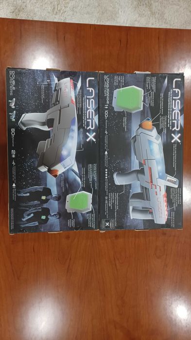 2 Pistolas e Blaster Laser X