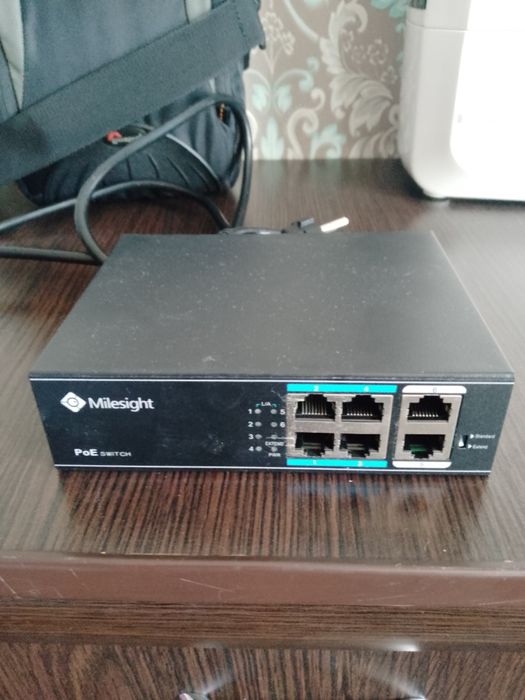 портовий РоЕ комутатор Milesight MS-S0204-EL
4-х портовий РоЕ комутато