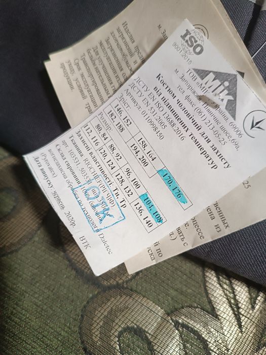 Продам рабочую одежду