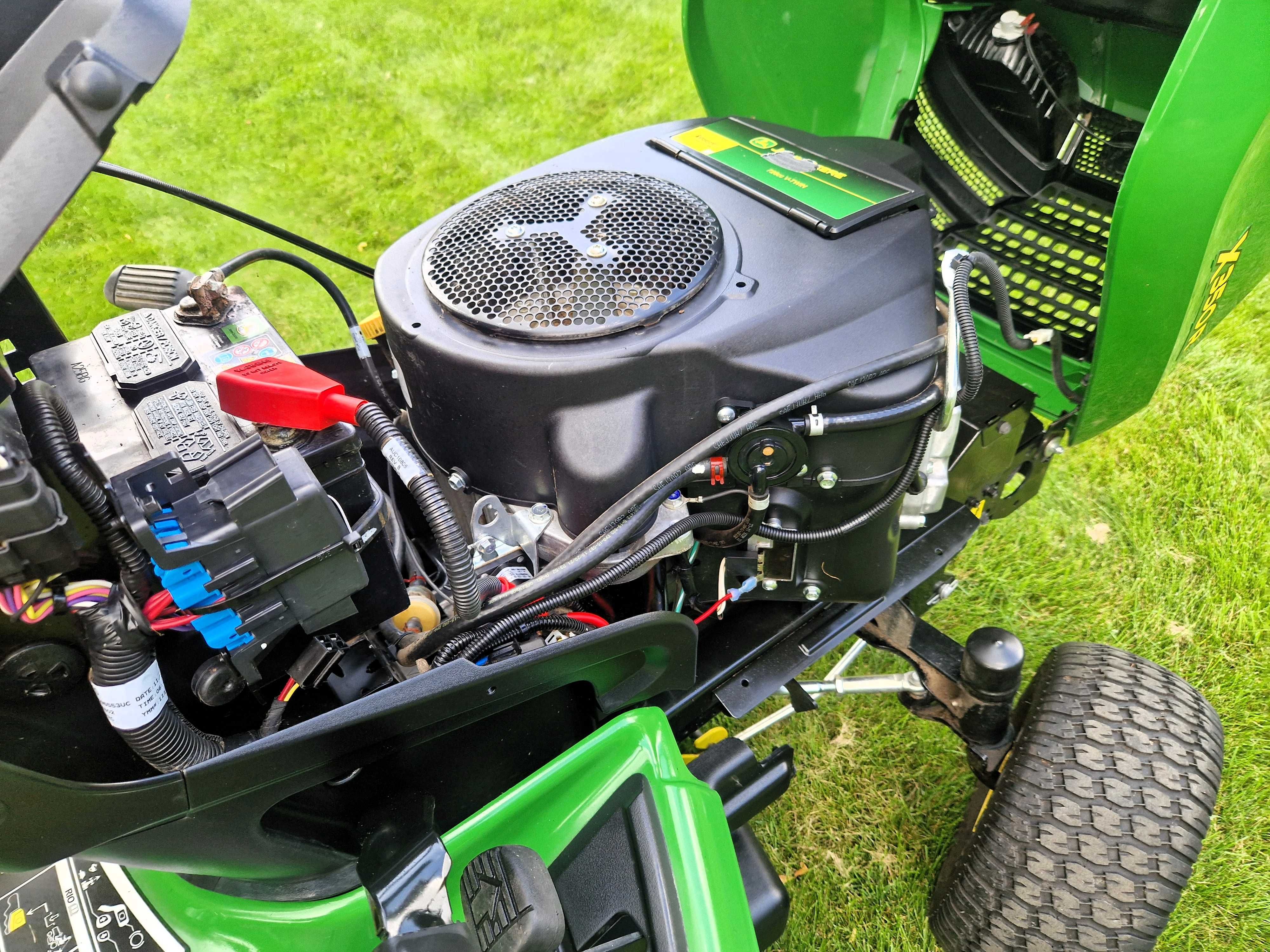 Traktorek kosiarka John Deere x350 r - nowy model stan znakomity!!