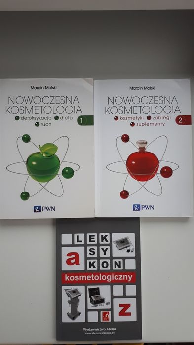 Nowoczesna kosmetologia tom 1 i 2 M. Molski