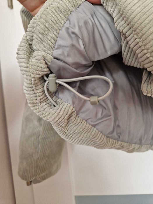 Kurtka SPAO jasnozielona/szałwiowa moda koreańska