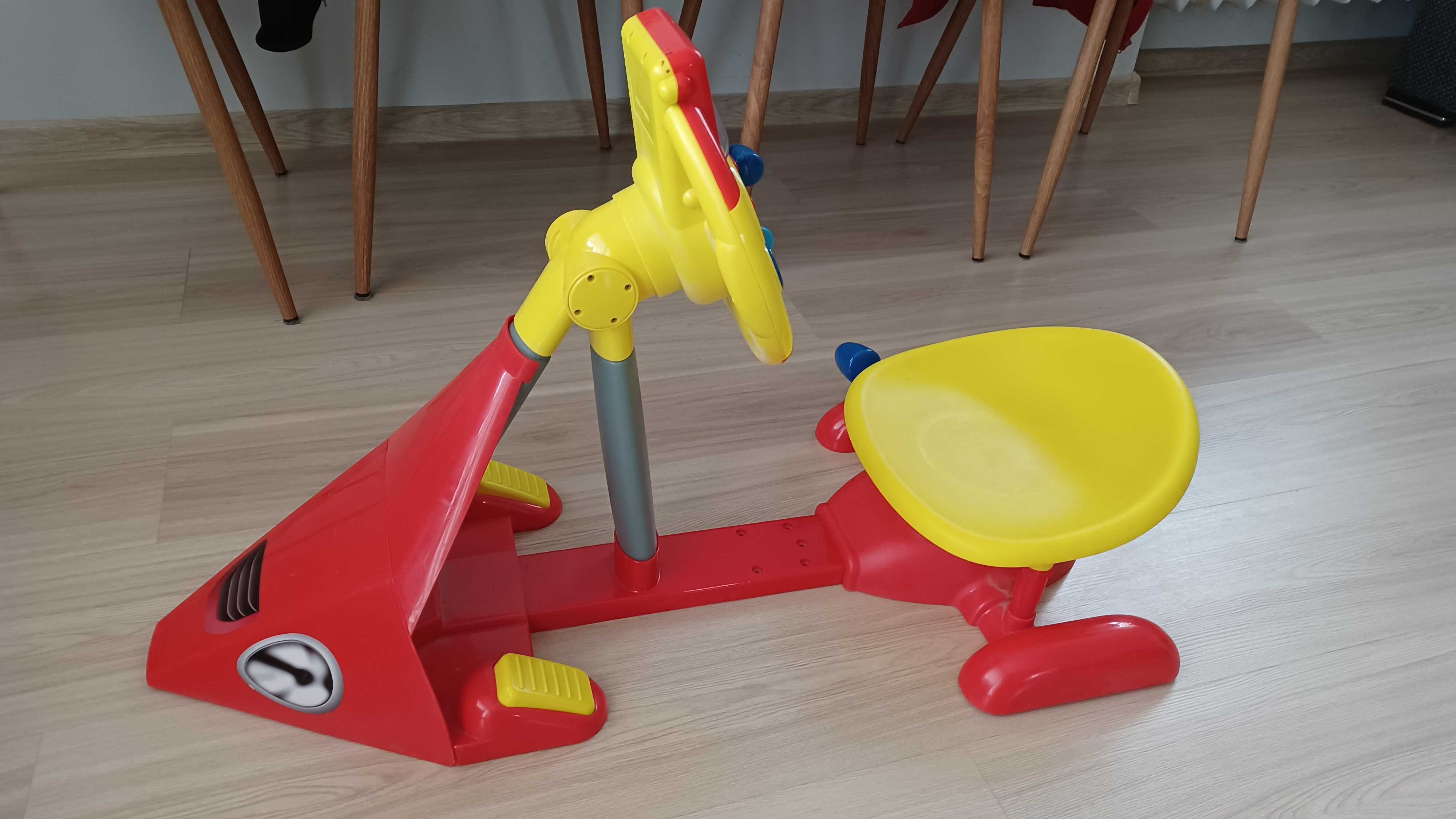 Symulator jazdy samochodem ;) na baterie +karton zestaw oryginał BDB