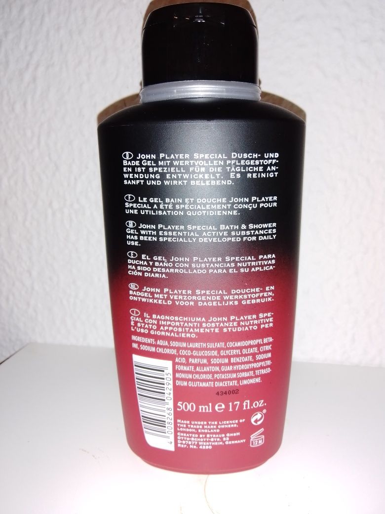Żel pod prysznic męski 500ml