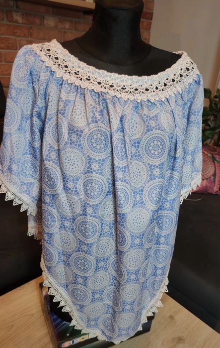 Bluzka wzory koronka