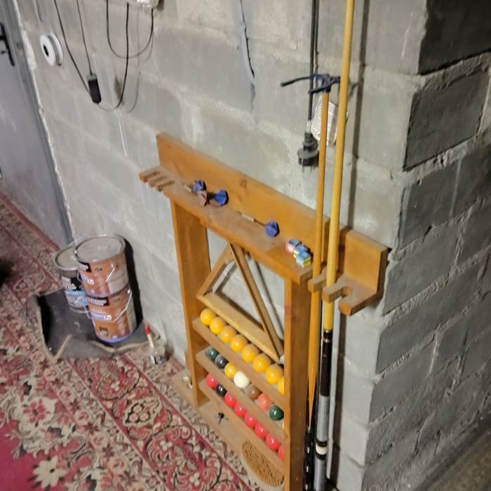 Stół do bilarda z dodatkami