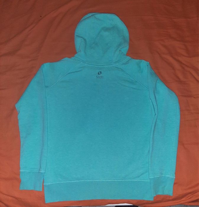 Берюзове худі/тепла кофточка
