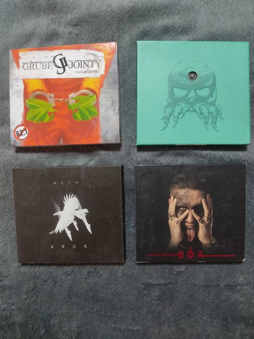 4 płyt hip hop/rap - reto 2x słoń oraz grube jointy