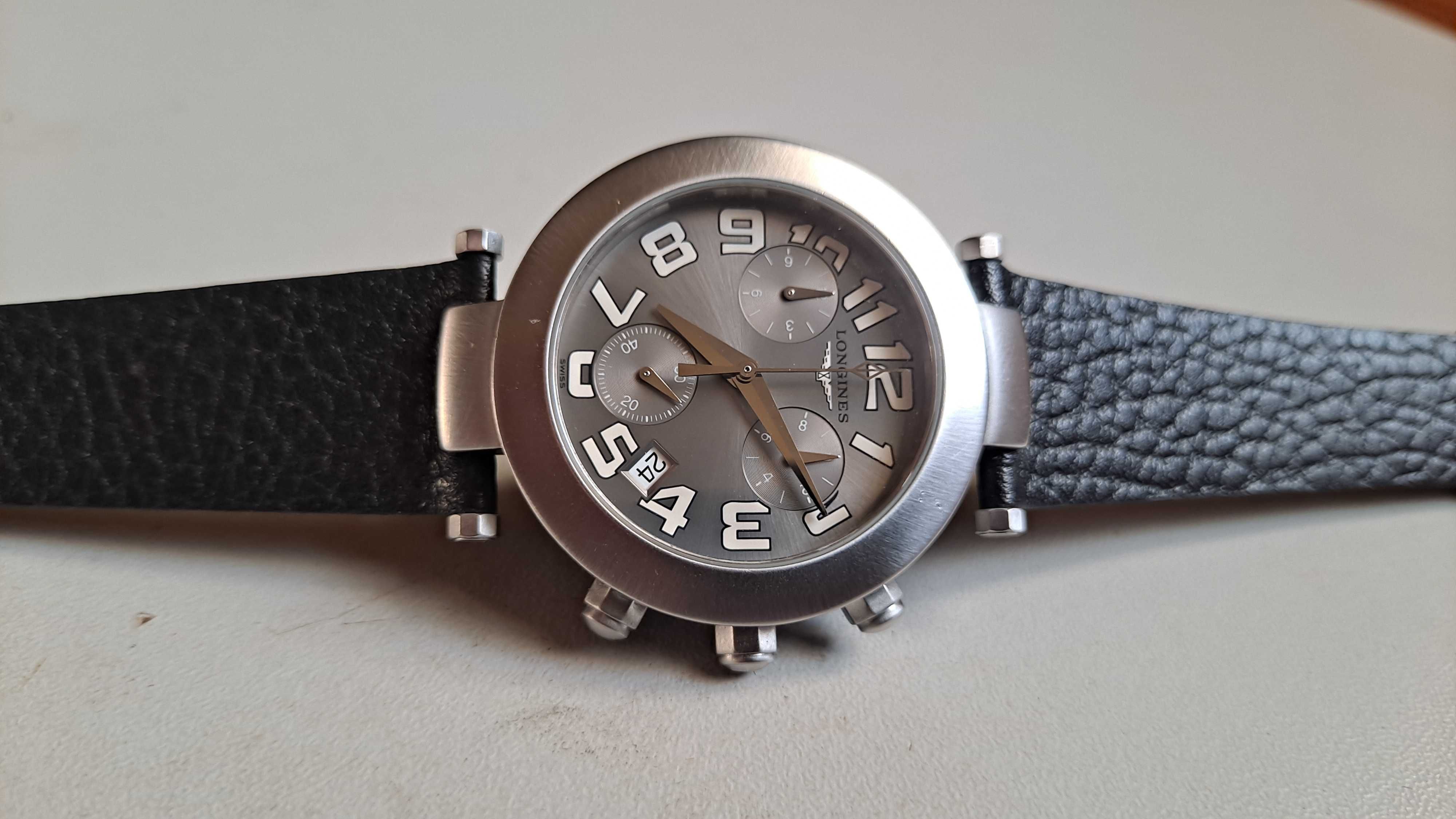 longines - dolce vita - chronograf - zegarek