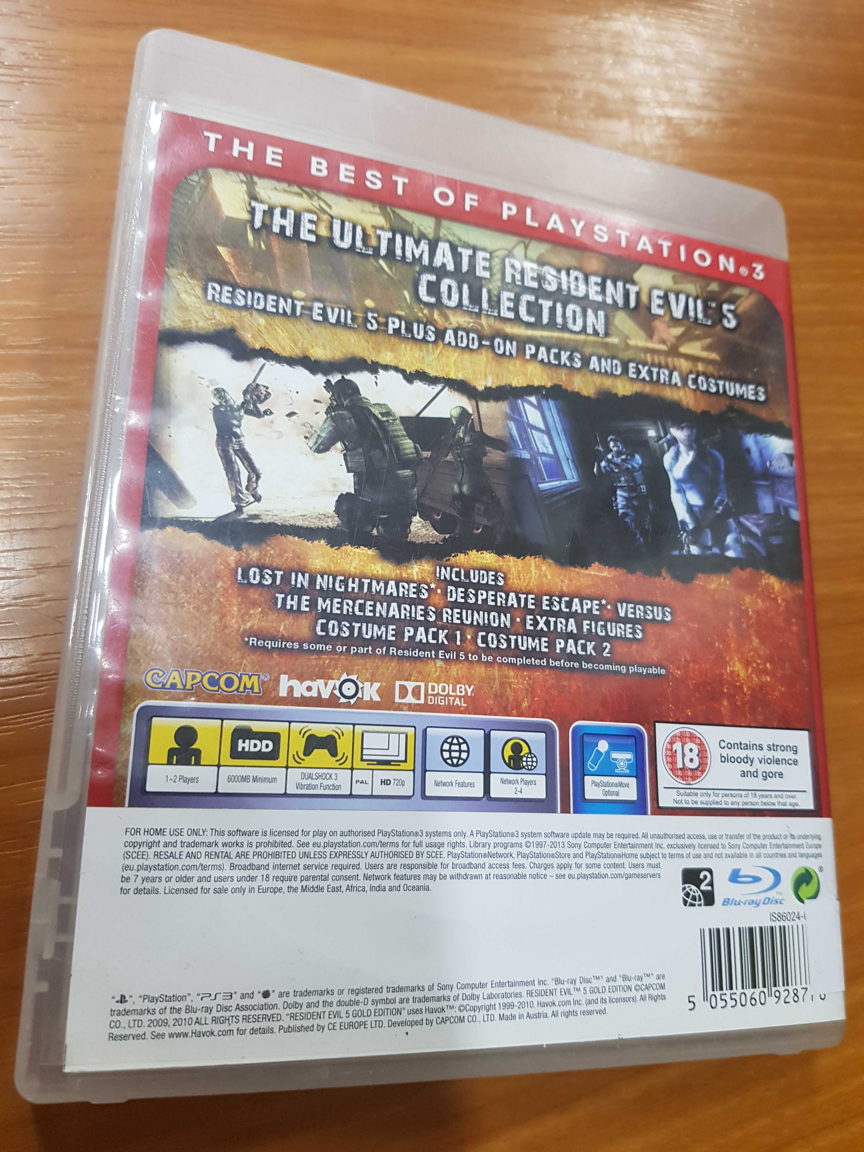 Resident Evil 5 PS3 Sklep Iława