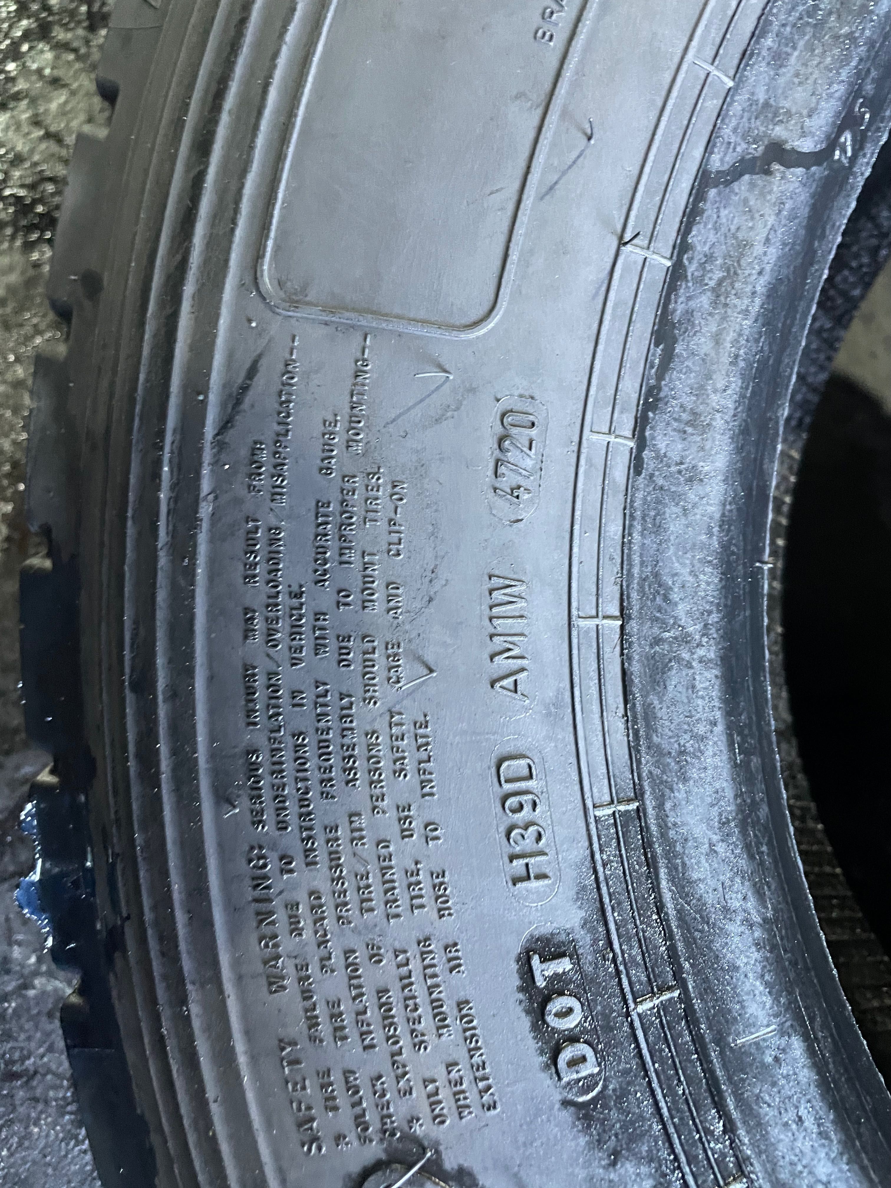 Шини вантажні 245/70 R17,5 Goodyear 4 шт.