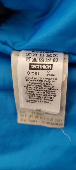 Casaco de criança Da Decathlon