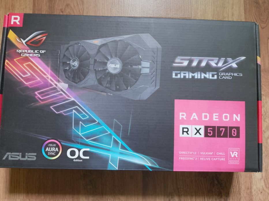 Grafika Asus RX 570 4GB