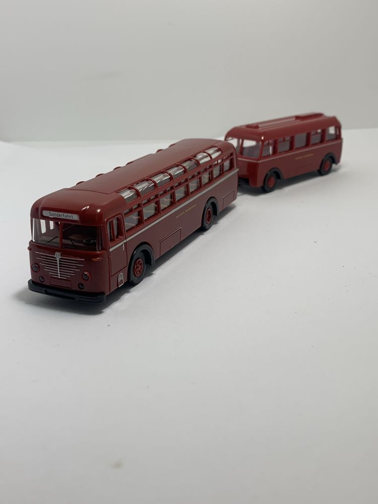Bussing 6500 T DB  + Reboque Brekina escala 1/87