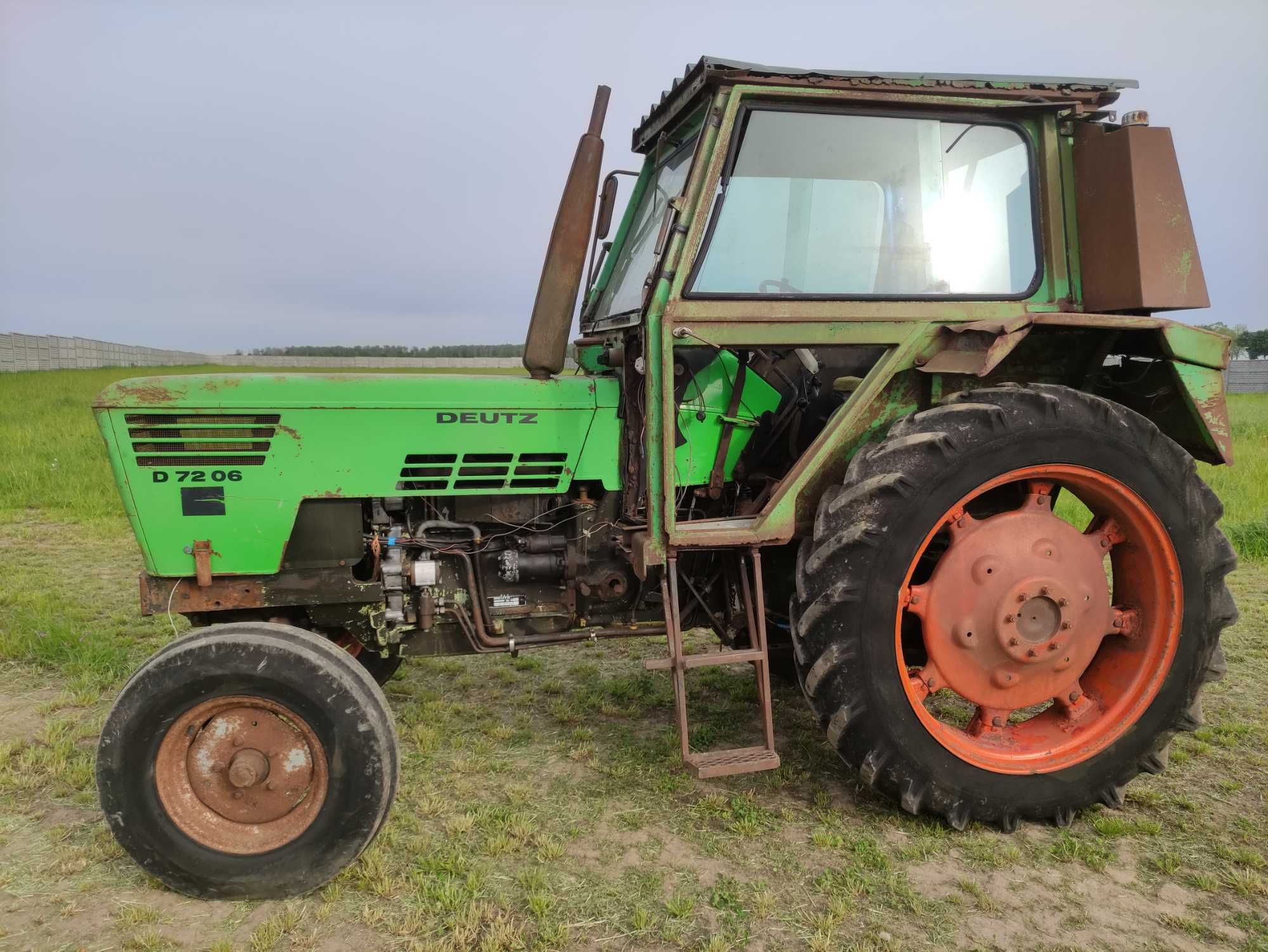 Deutz 7206 ciagnik rolniczy