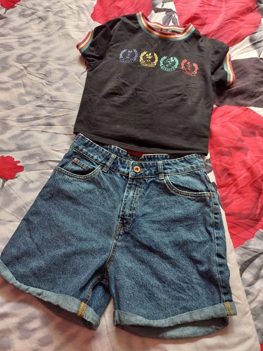 Bawełniane szorty, bermudy