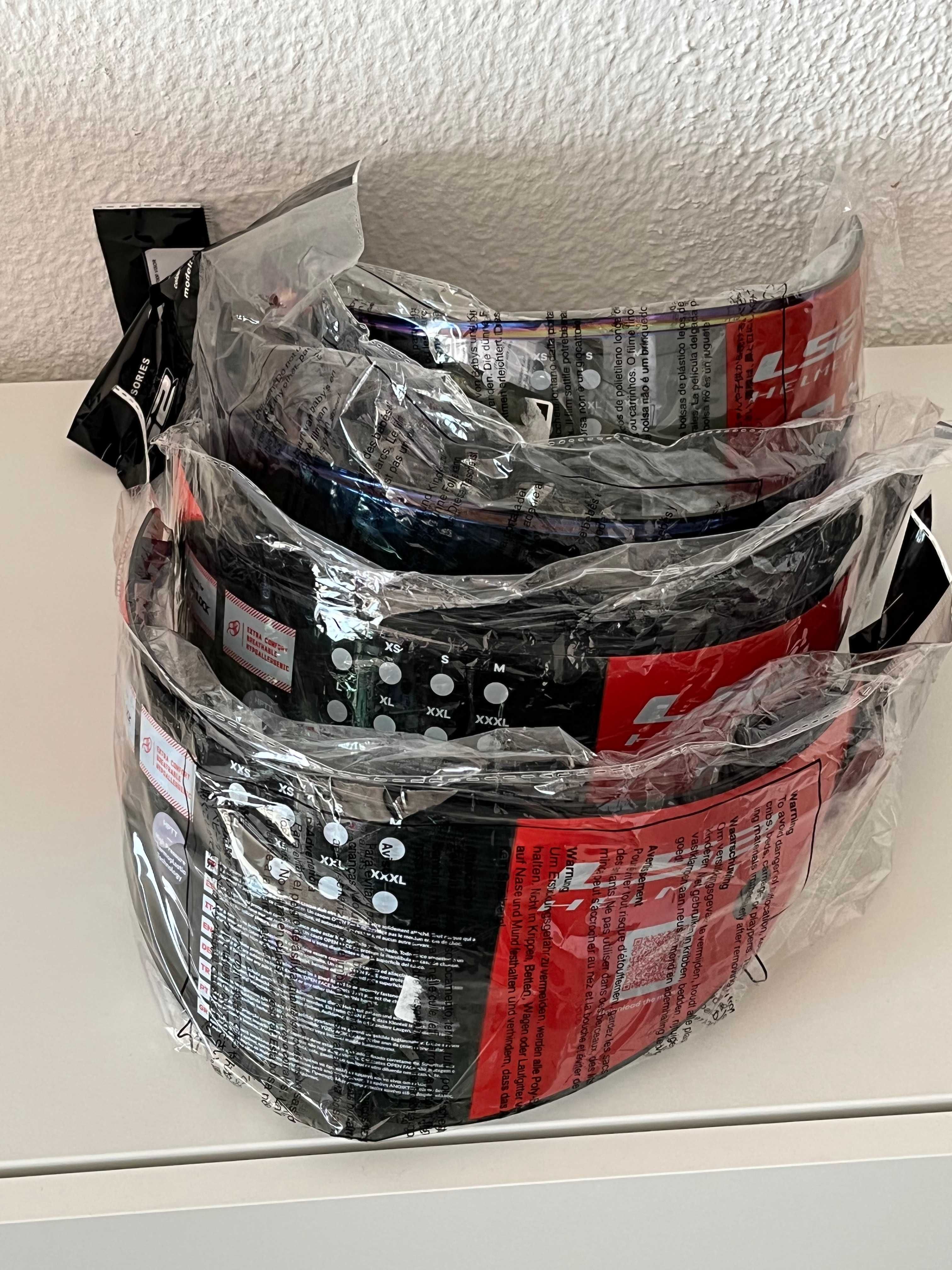 Viseiras NOVAS Originais capacete LS2 ff320/ff353/ff800.Escura/Iridium