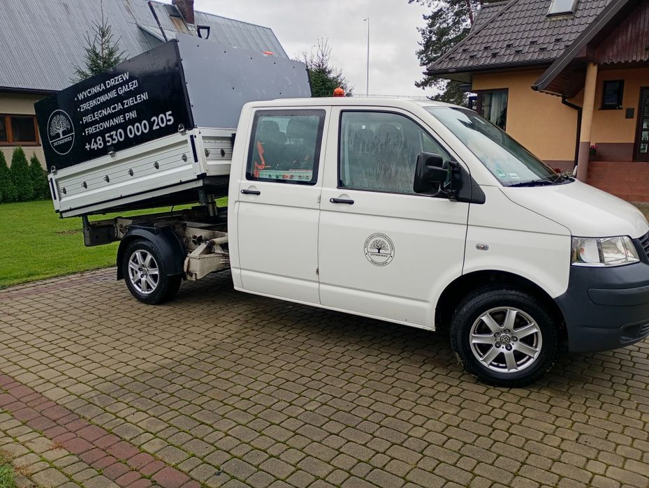 VW t5 kiper Doka wywrotka brygadowka 167 tys km !!