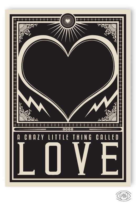 Crazy Little Love - Plakat A3