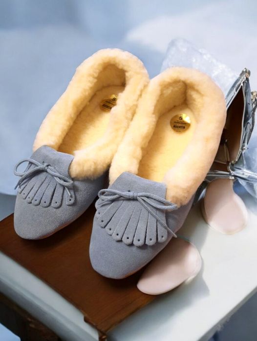 Капці ТАПКИ нові на овчині натуральні Marks Spencer р.37-38