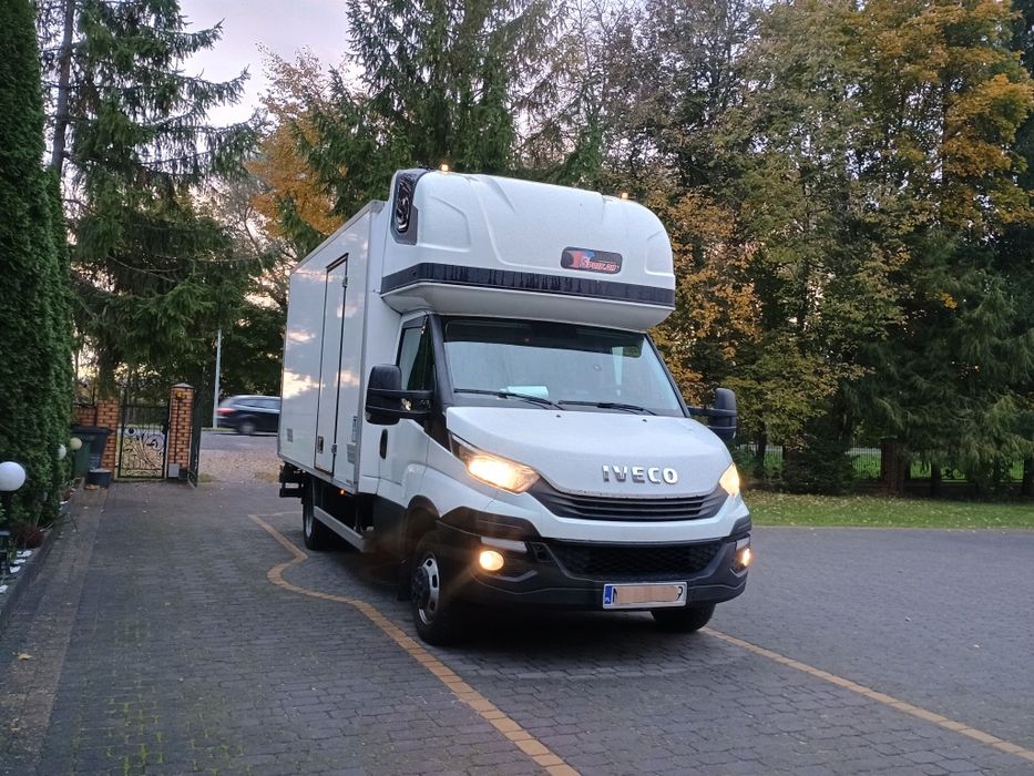 Iveco Daily 50c15* 3,0L 2019r Diesel kat.B Chłodnia 8 Palet*Winda * Sy