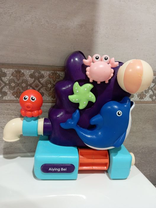 Іграшка для купання у ванній Little Toys Водяний атракціон з дельфіном