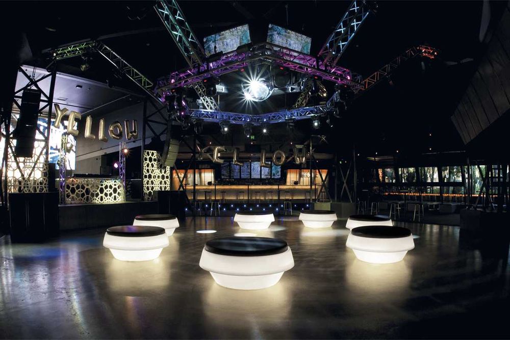 Mobiliario led iluminação eventos