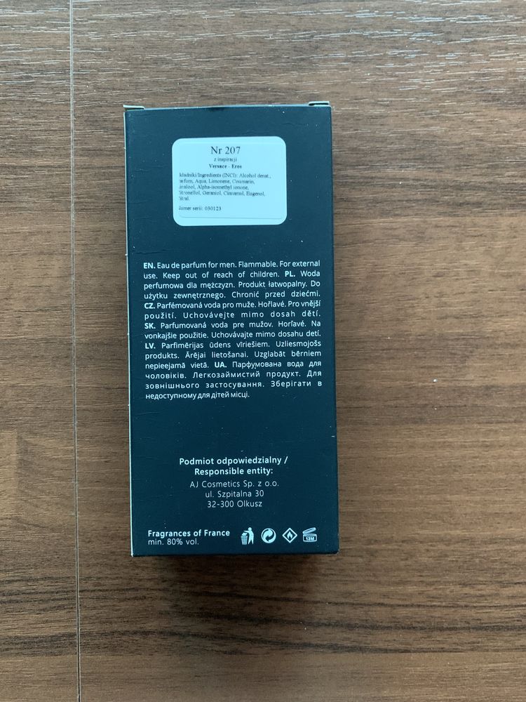 Francuskie perfumy FP męskie 104 ml 207, 769