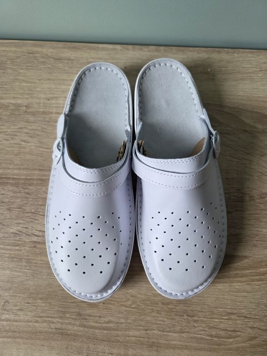 Buty klapki do szpitala na praktyki chodaki medyczne lekarskie nowe