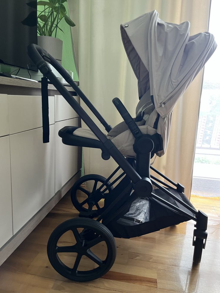 Cybex priam 4.0 black matt cozy beige