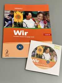 Продам новую книгу по немецкому Wir Lehrbuch 2 , німецька мова