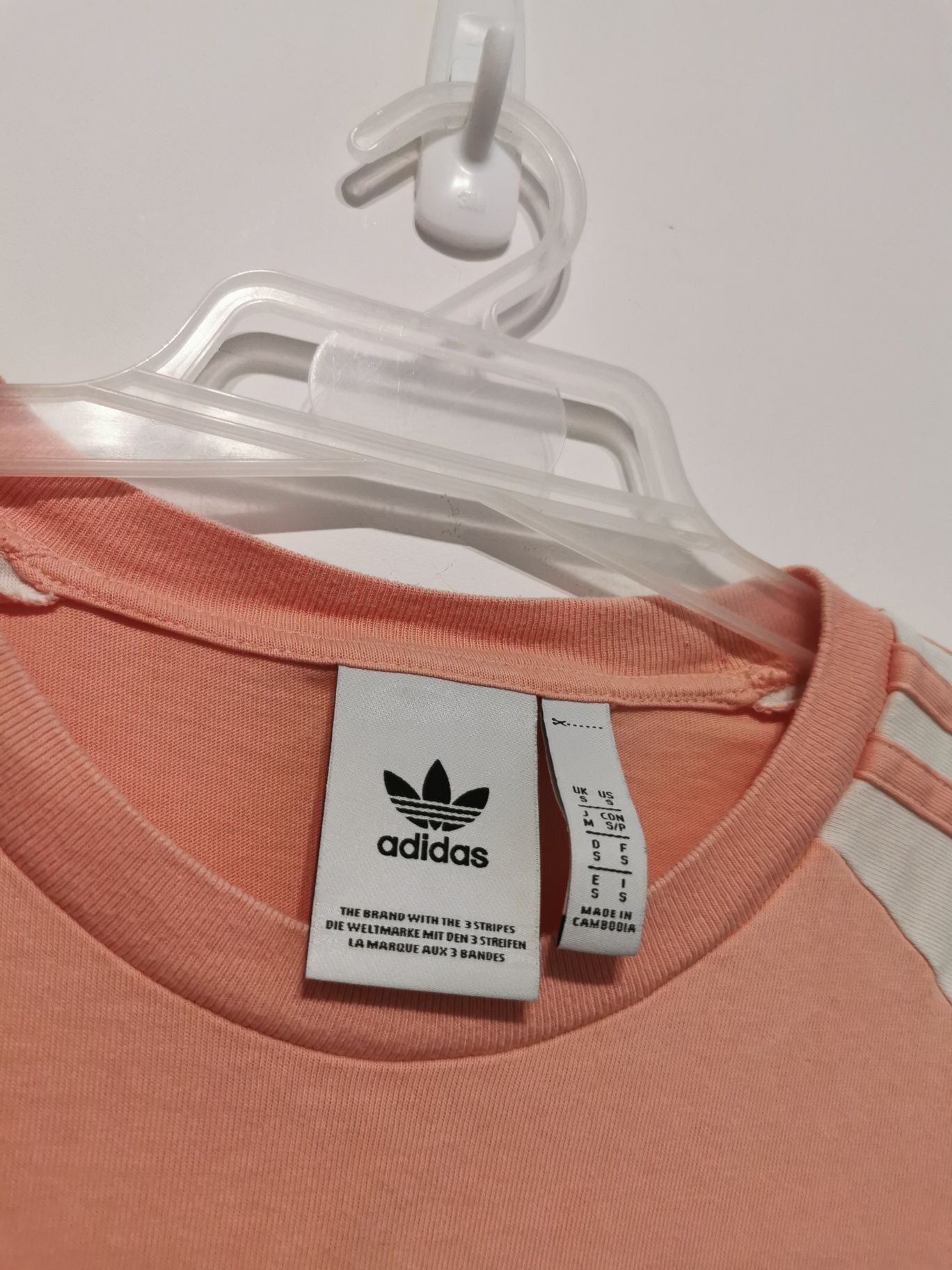 Adidas t-shirt koszulka krótki rękaw sportowa logowana męska S/M