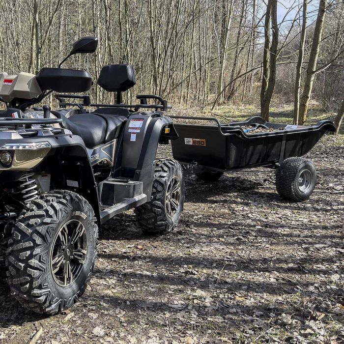 Причіп одноосний самоскид для квадроцикла SHARK ATV TRAILER GARDEN 680