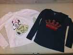 Bluzeczka Carry Kids i sweterek Mini Mouse C&A 134