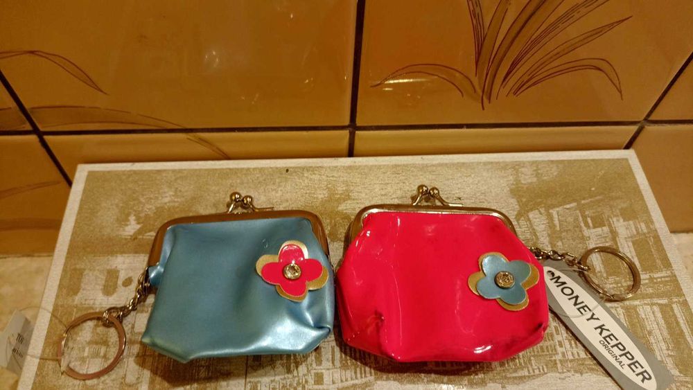 2 Portfeliki breloczki