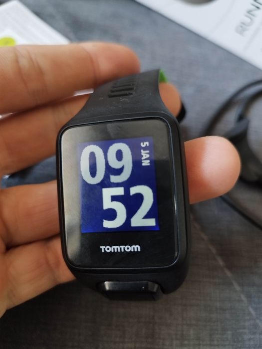 TomTom Runner 3 GPS Watch niewiele używany zegarek sportowy rozmiar L