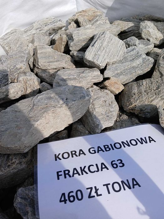 Kora kamienna gabionowa