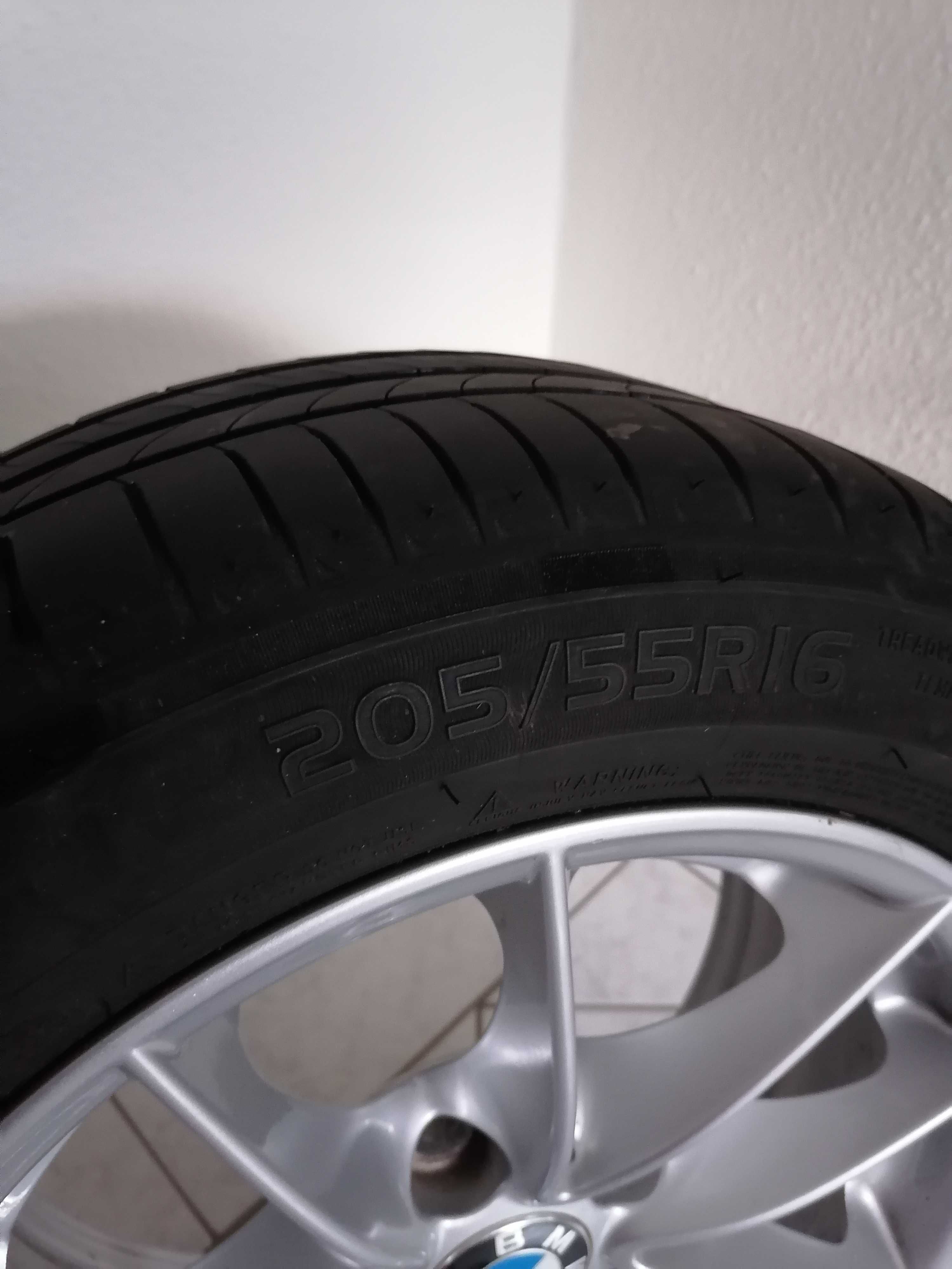 KOŁA, ALUFELGI BMW 1,2,3 205/55r16 5X120  5x120 letnie