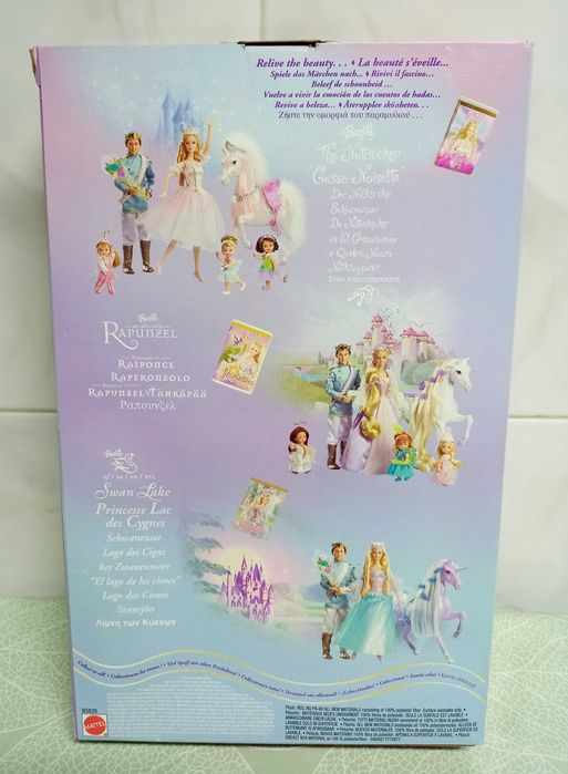 Barbie Rapunzel da Coleção Princesas (2004)