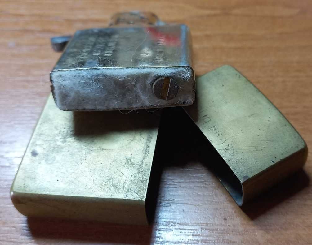 зажигалка zippo  с чехлом