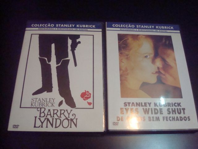 6 dvds stanley kubrick,de olhos bem fechados,nascido para matar,