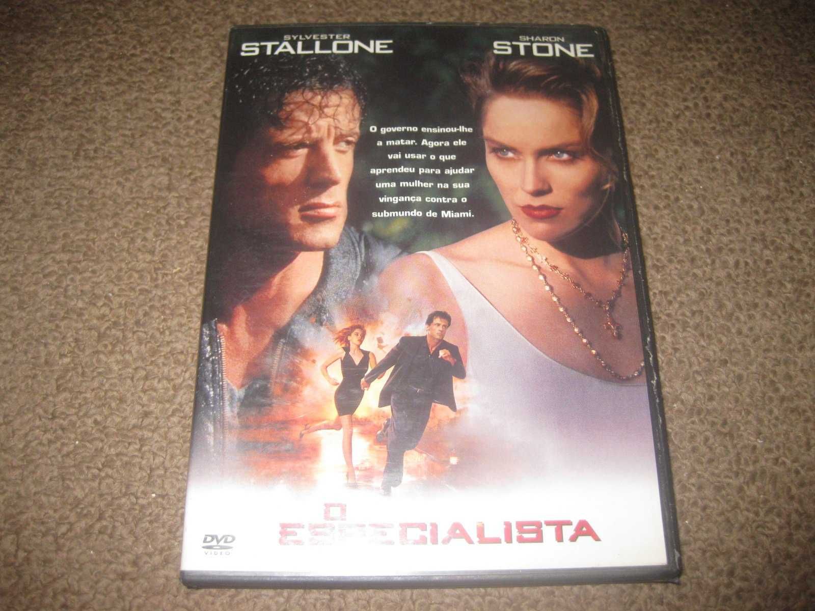 DVD "O Especialista" com Sylvester Stallone/Raro!