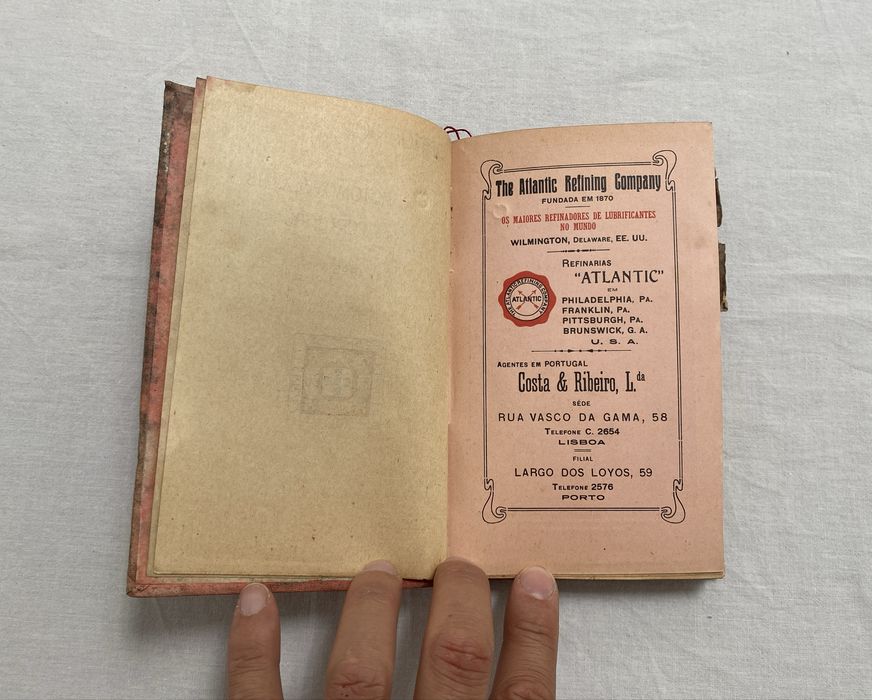 Automóvel Clube de Portugal ACP rally Anuário 1925 raro