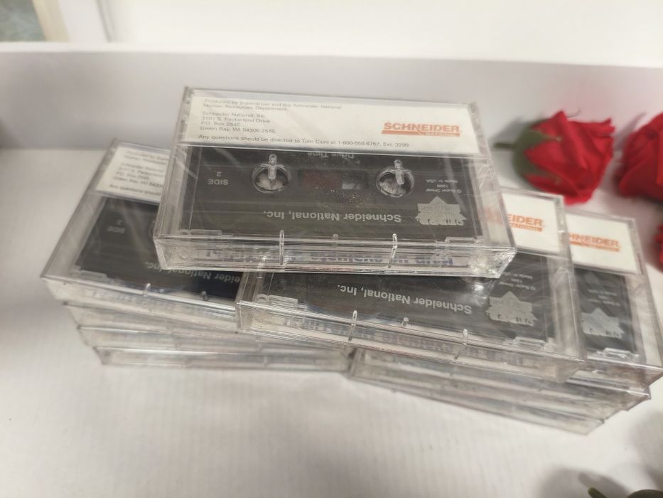 Аудио кассеты Made in USA для перезапису.