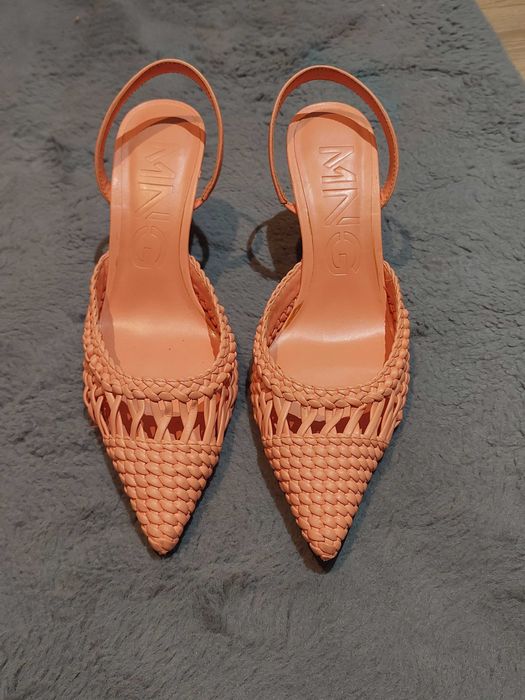 Sapatos de salto coral - 39
