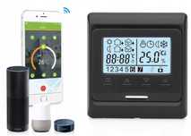 Termostat Wifi Smart Life Lcd 16A Cyfrowy Regulator Temperatury
