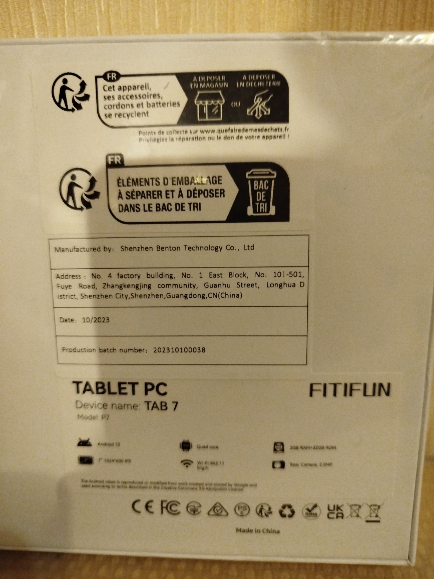 Android Tablet 13