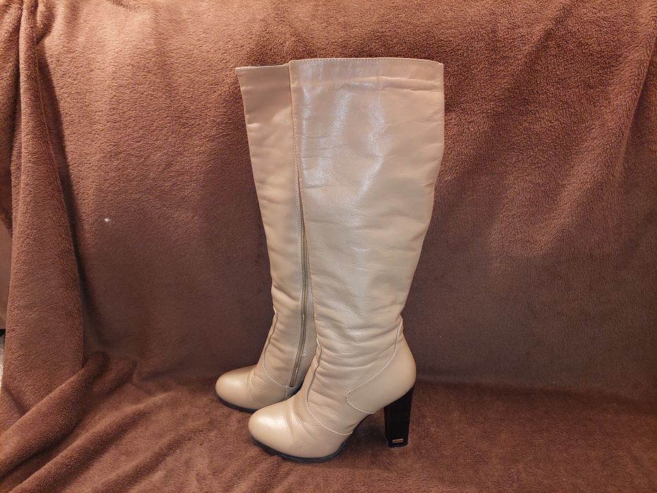 Сапоги жіночі зимові з натуральної шкіри