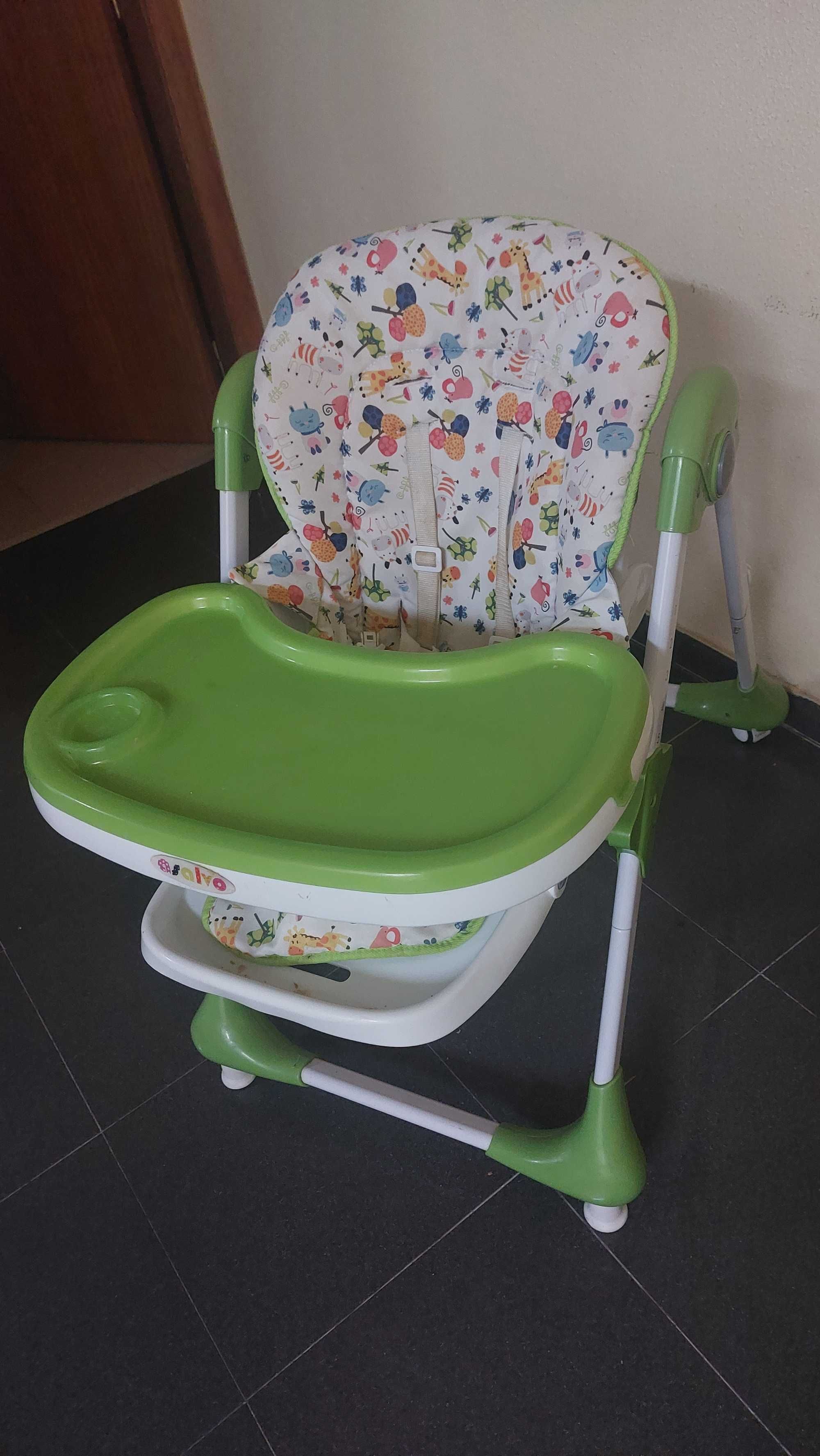 Cadeira de alimentação de bebé